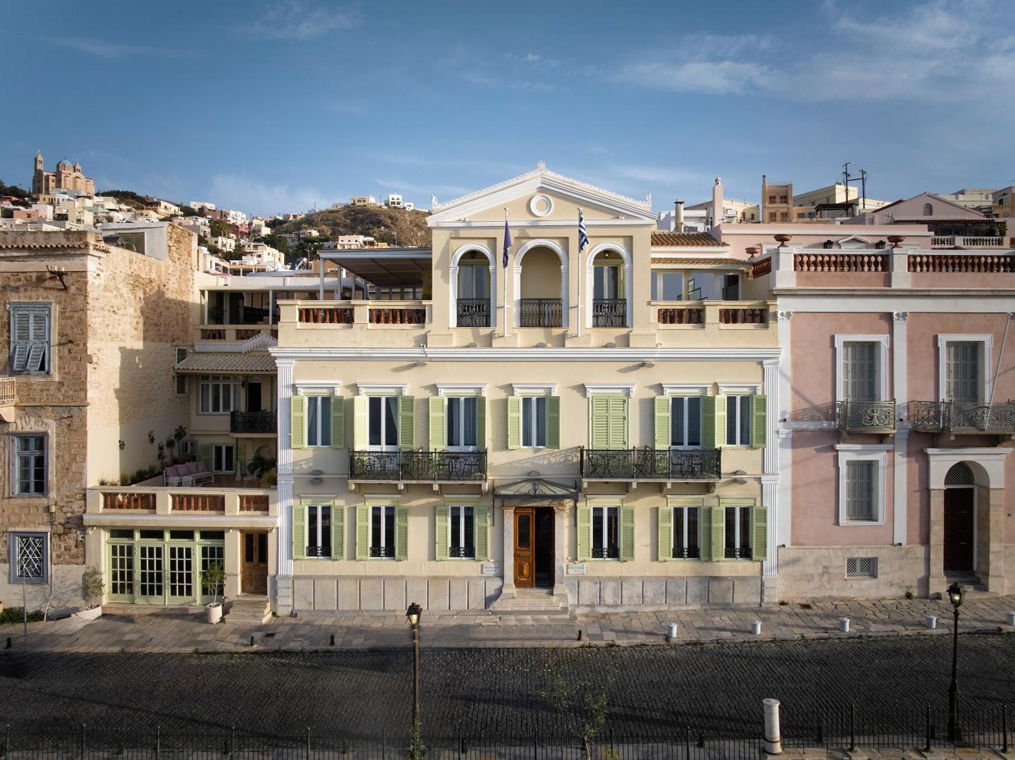 Hotel Syrou Melathron Ermoupoli Exterior foto