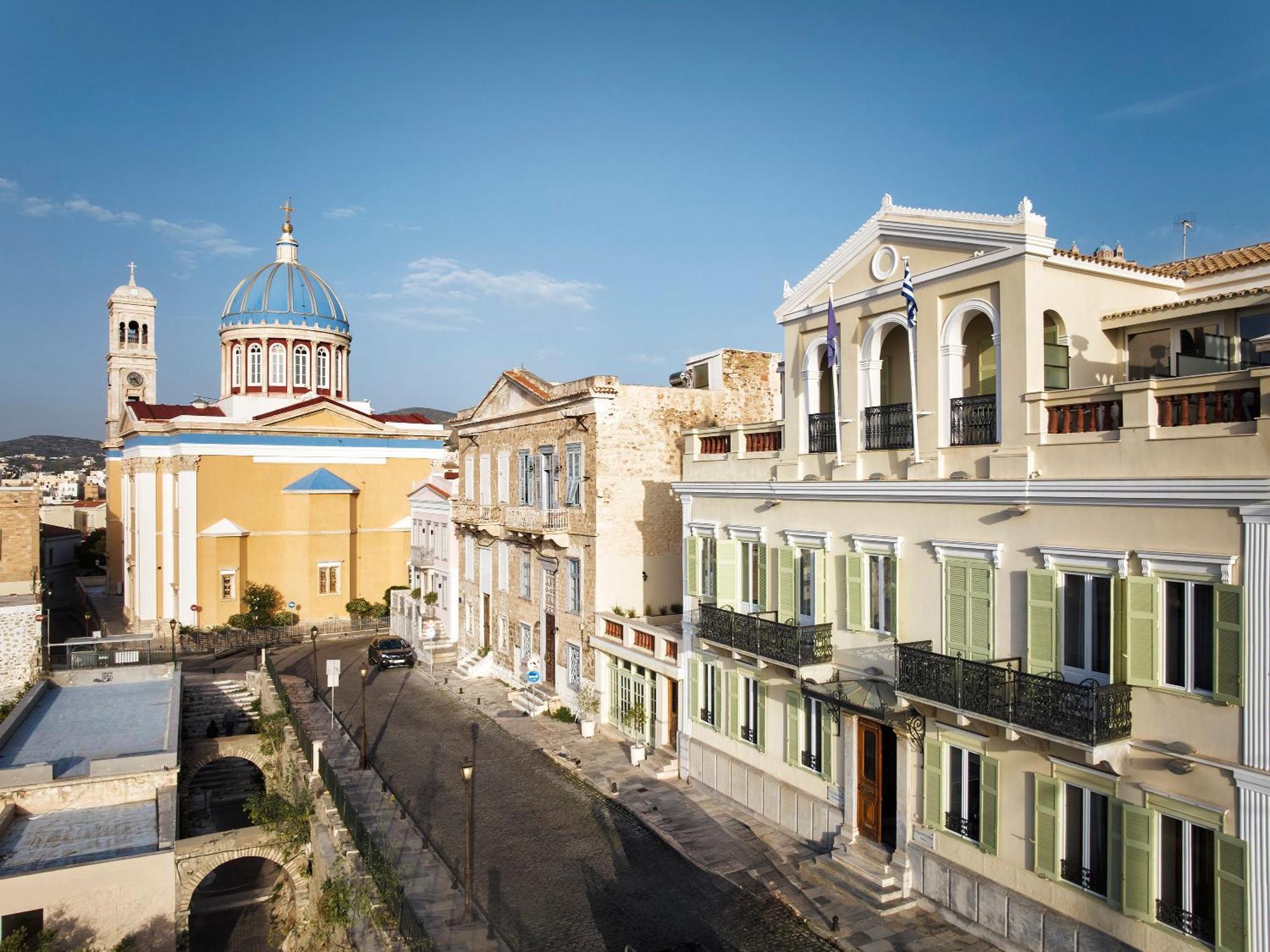 Hotel Syrou Melathron Ermoupoli Exterior foto
